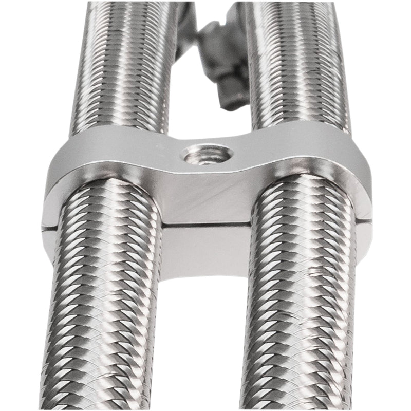 JAGG OIL COOLERS 0713-0235 22-JHS06-SL Hose Separator silver - 3/8"