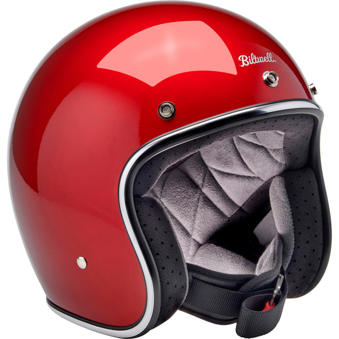 BILTWELL Bonanza Helmet Metallic - Cherry Red