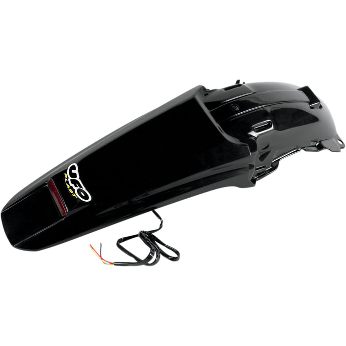 UFO 1403-0353 HO04603-001 Enduro Rear Fender with led - black