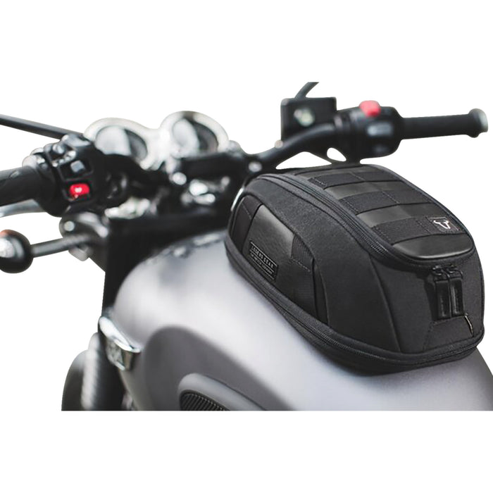 SW-MOTECH 3502-0361 BC.TRS.00.401.10100 Legend Gear Tank Bag Legend Gear Magnetic Tank Bag - LT1 - 3 to 5.5 Liter - Black
