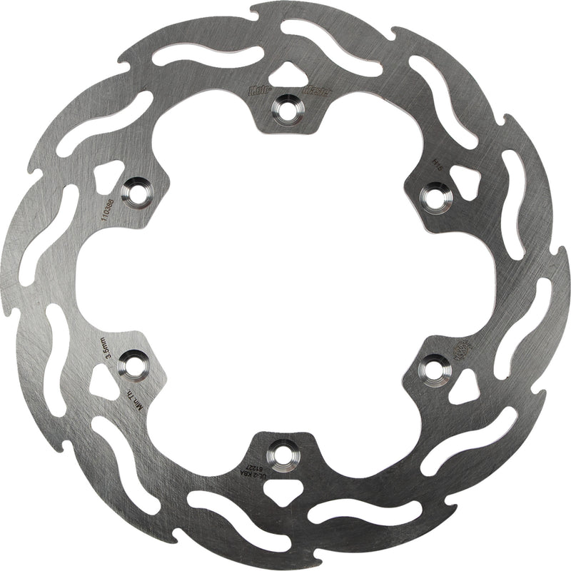 Moto-Master Flame Brake Rotor - 110386-PU TM 125 1991-1992