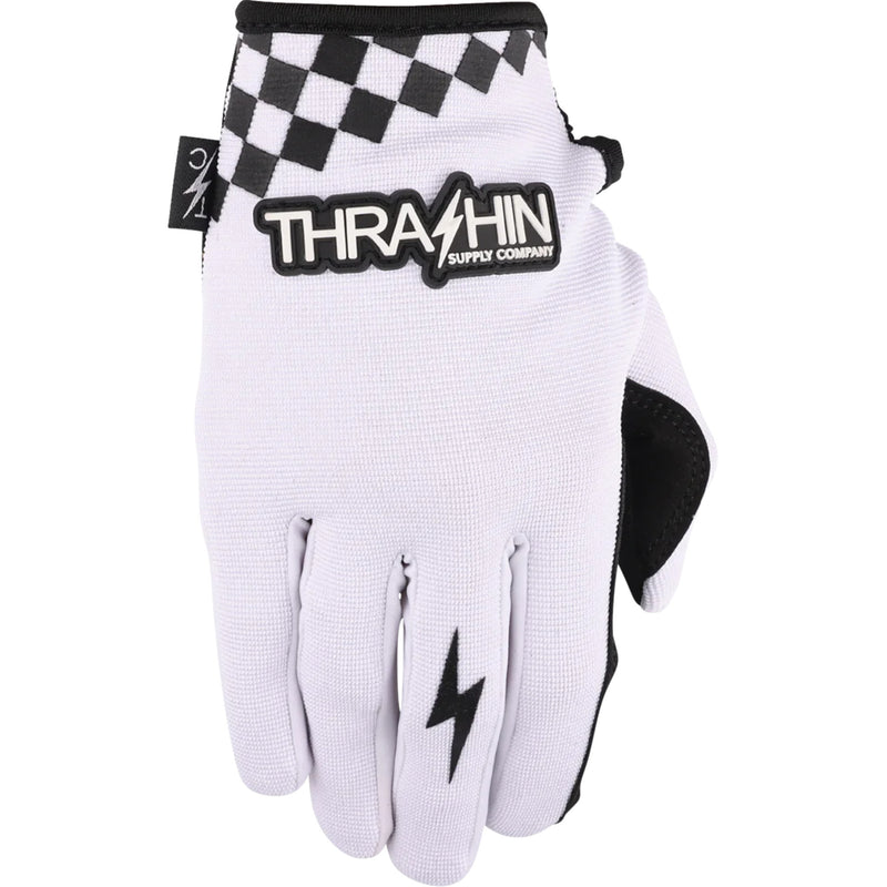 THRASHIN SUPPLY CO. Go Fast Stealth Gloves White