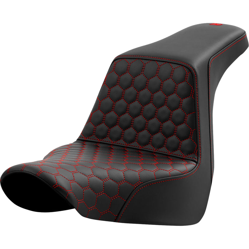 Saddlemen Step-Up Seat - 818-29-17704 For Harley Softail 2018-2026