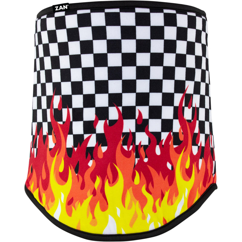 ZAN HEADGEAR 2502-0277 WFL450 SportFlex® Neck Gaiter checkered flames