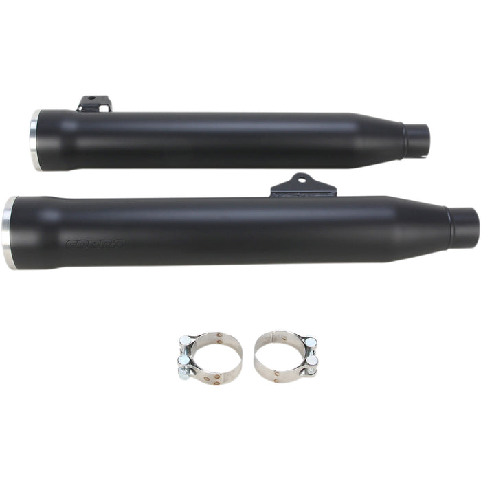 COBRA 1801-0722 6056B RPT 3" Slip-On Mufflers - Black