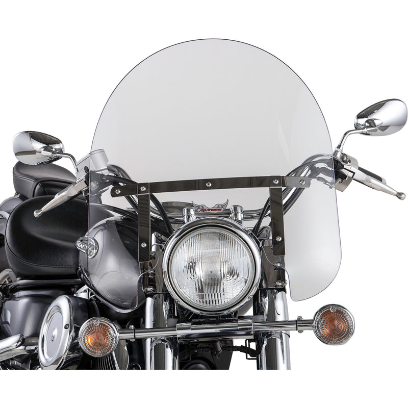 Slipstreamer Classic Windshield - SS-30-17CQ For Harley Motorcycles 1998-2024 | Honda Motorcycles 2001-2024 | Indian 2015-2024