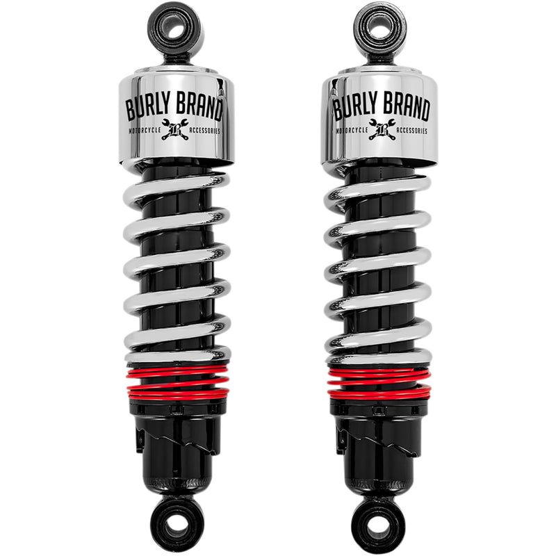 Burly Brand Slammer Slammer Plus Shock - B28-1204 For Harley Motorcycles 1980-2026