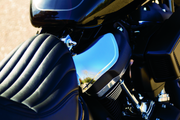 Kuryakyn 5789 Saddle Shields Heat Deflectors 18-Up Softail Models Smoke - User 1