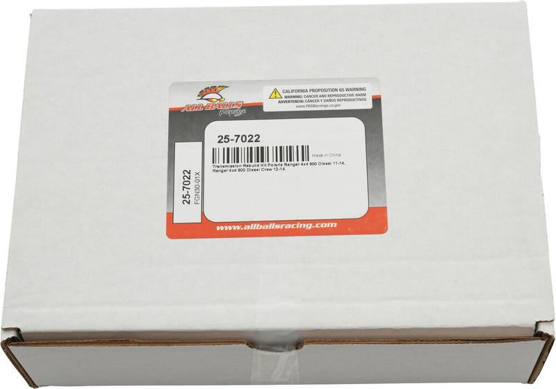 All Balls Transmission Bearing AND Seal Kit - 25-7022 Polaris Ranger 2011-2014