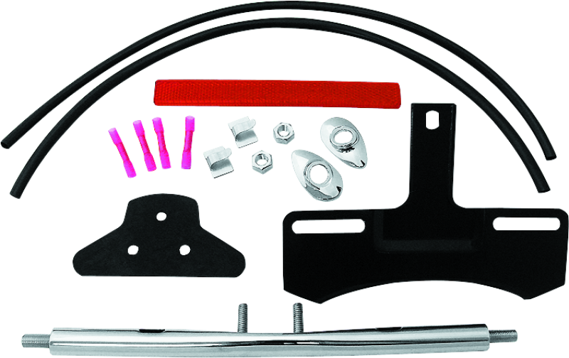 Bikers Choice 490584 04-19 XL 02-17 FXD Turn Signal Relocation Kit Replaces H-D 68732-02A - Photo - Primary