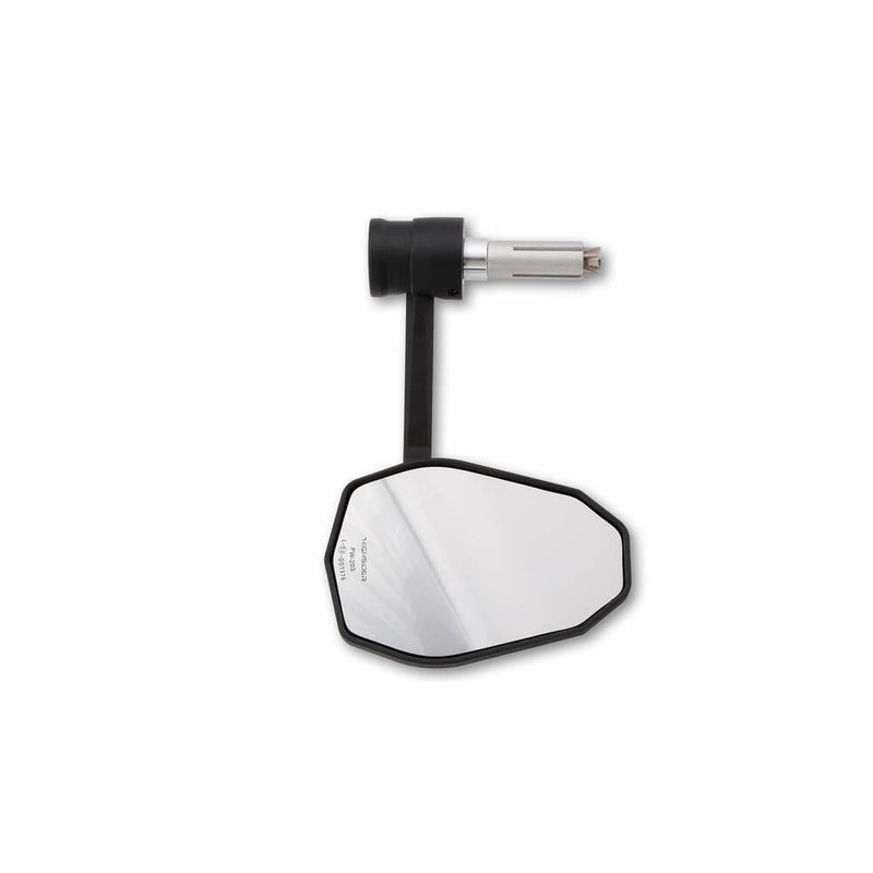 Highsider 58-2197 301-183 VICTORY-X RIM BAR END MIRROR W/TURN SIGNAL EACH BLACK