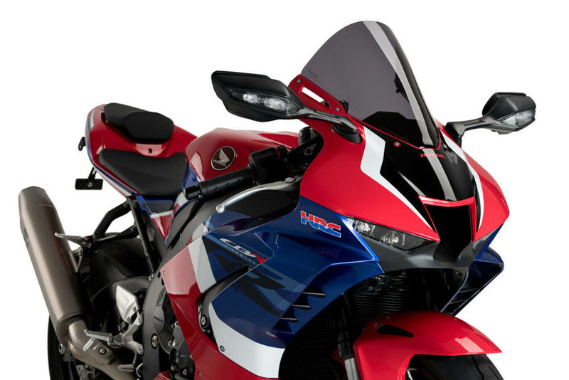 Puig Hi-Tech Parts Windscreen R Racer Dark Smoke - 20314F Honda CBR1000RR Fireblade / CBR1000RR 2021-2025