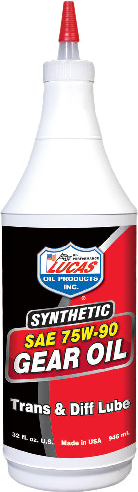 Lucas 58-5205 10047 SYNTHETIC GEAR OIL 75W90QT