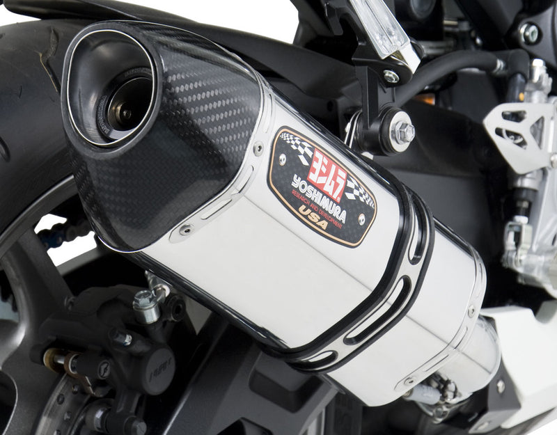 Yoshimura Exhaust Street R-77 Slip-ON SS-SS-CF - 1160020520 Suzuki 600 / 750 2011-2024