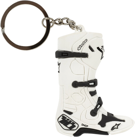Alpinestars NEW Tech 10 Boot Keyfob White - 1230-94000-20-OS