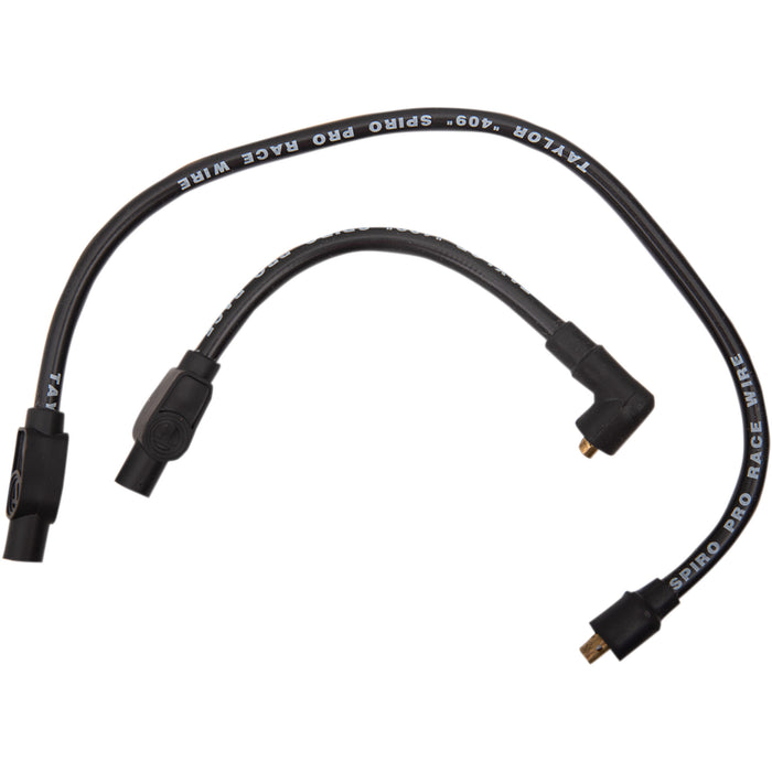 SUMAX DS-242002 49033 409 Pro Race Custom-Fit Spark Plug Wire Kit Spark Plug Wire - 10.4 mm - Black - '80-'98 FL