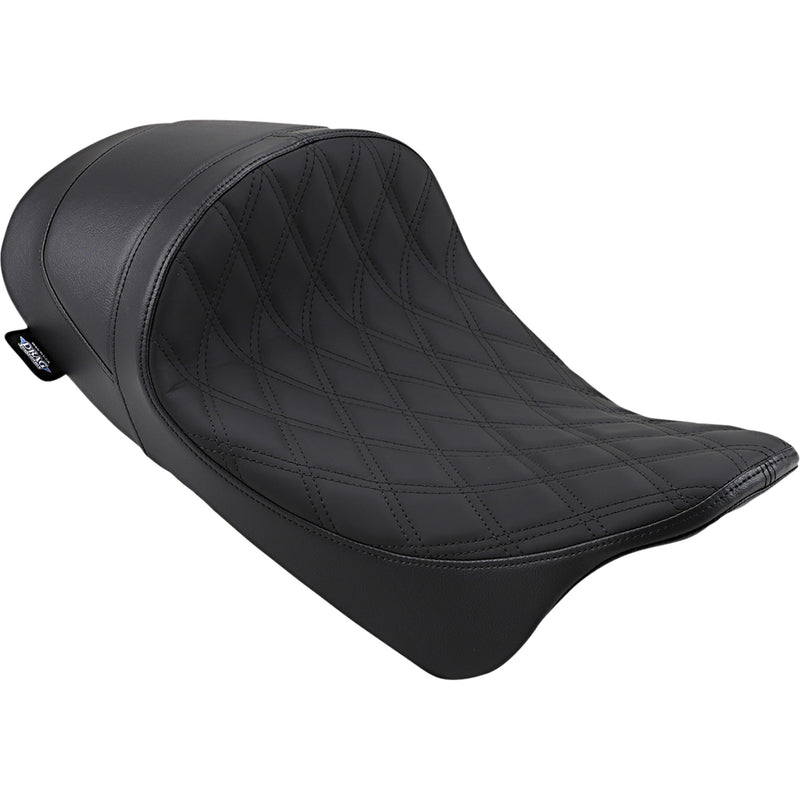Drag Specialties Seats Low-Profile Seat - 0801-1252 For Harley Touring 2008-2023