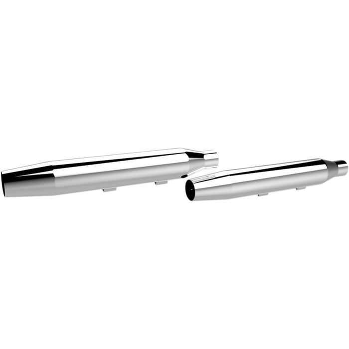 KHROME WERKS 1801-0694 202495 3" HP-Plus® Slip-On Mufflers - Tapered - Chrome - XL