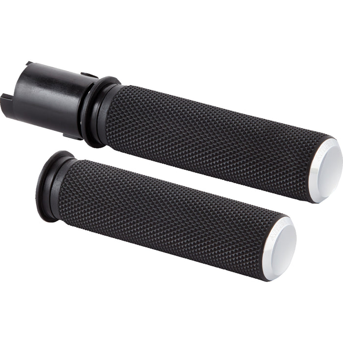 ARLEN NESS 0630-3253 500-051 Knurled Grips - TBW - Chrome