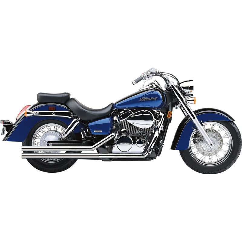 Cobra Lo-Boy 2-Into-2 Exhaust System - 1963 Honda VT750C Shadow Aero 2004-2007