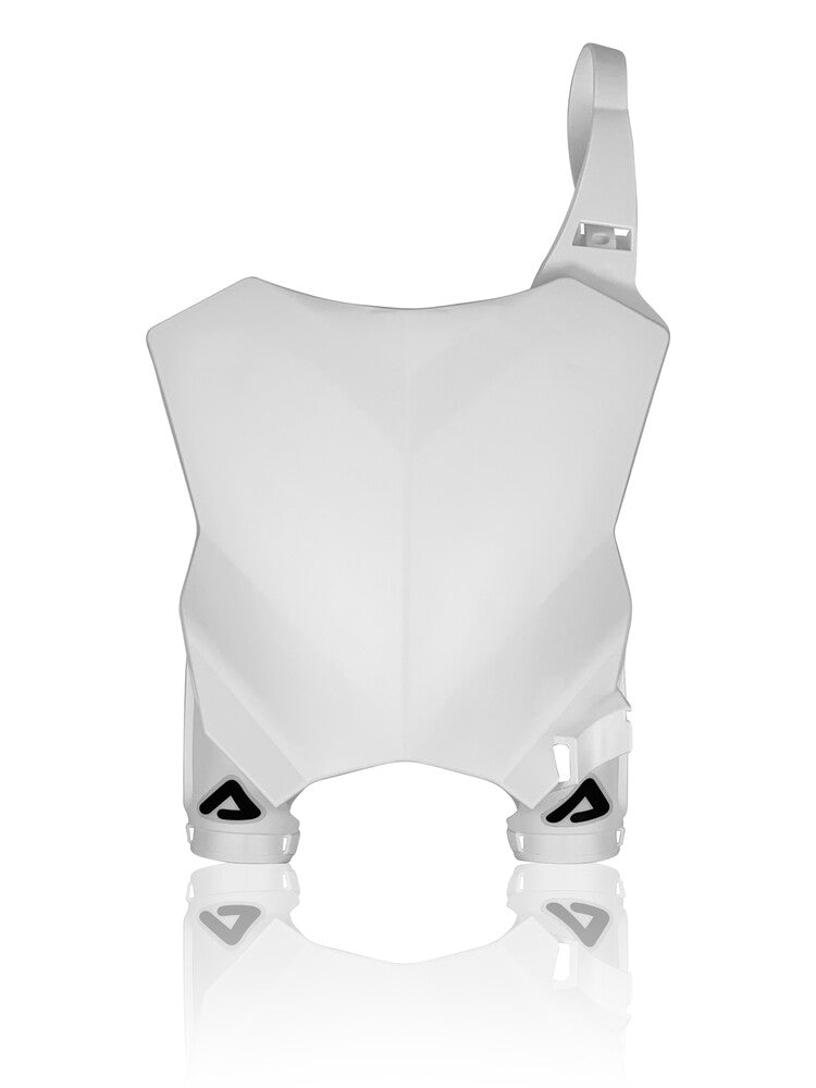 Acerbis 29818-40002 2981840002 RAPTOR FRONT NUMBER PLATE WHITE KAW