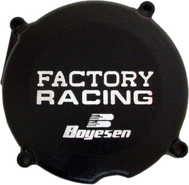 Boyesen Factory Racing Ignition Cover Black - SC-02B Honda CR250R 1984-2001