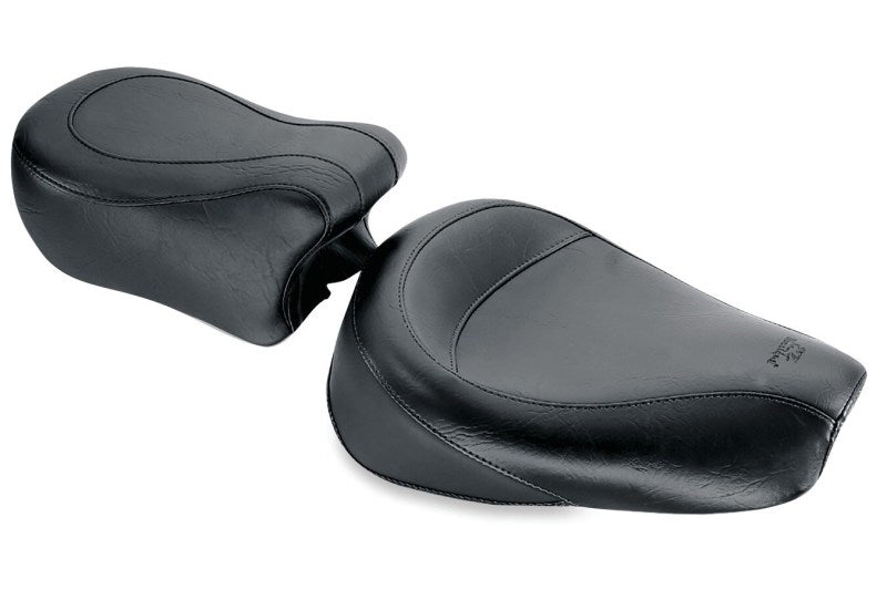 Mustang Motorcycle 75703 Mustang 82-03 Harley Sportster Standard Touring Solo Seat - Black - User 1