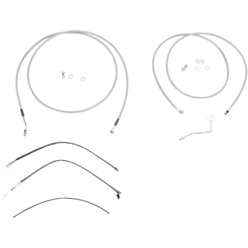 Burly Brand Complete Cable Kit - B30-1119 For Harley Touring 2014-2016