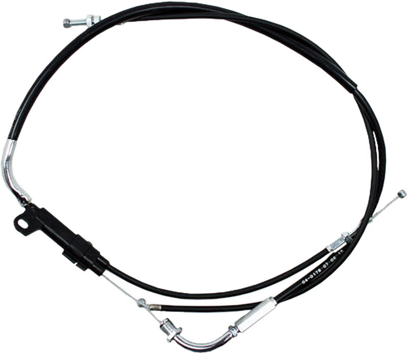 Motion Pro Black Vinyl Throttle Pull Cable - 04-0178 Suzuki 1400GL Intruder / VS1400GL Intruder 1987-1994