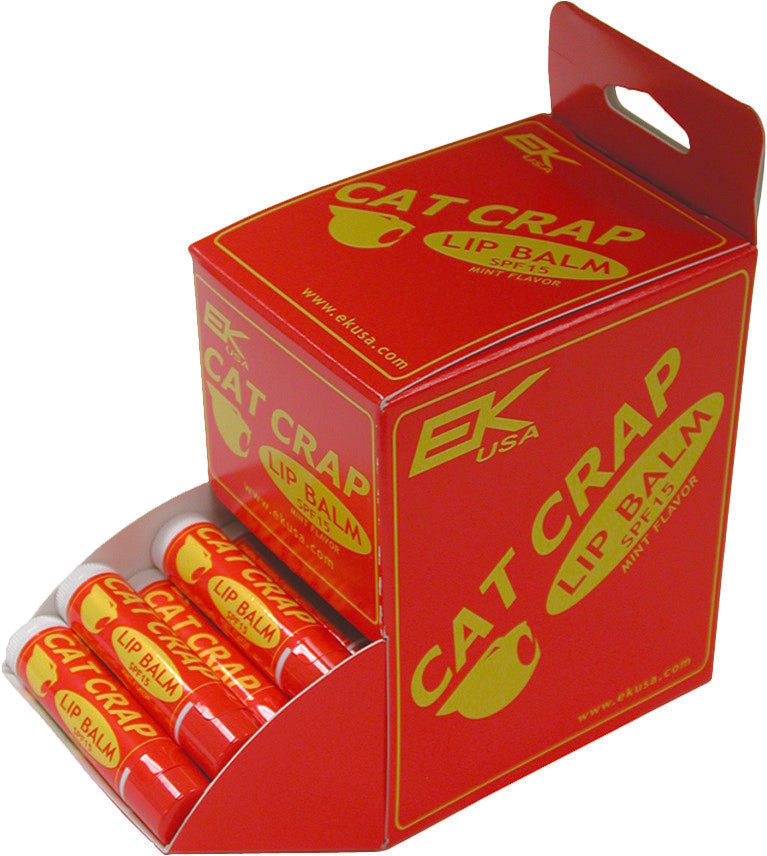 Cat Crap 38-1059 10517 LIP BALM 0.15OZ 48/PK DISPLAY