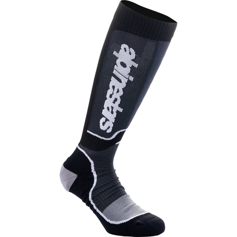 ALPINESTARS 3431-0848 4742324-12-ML Youth MX Plus Socks black/white - medium/large