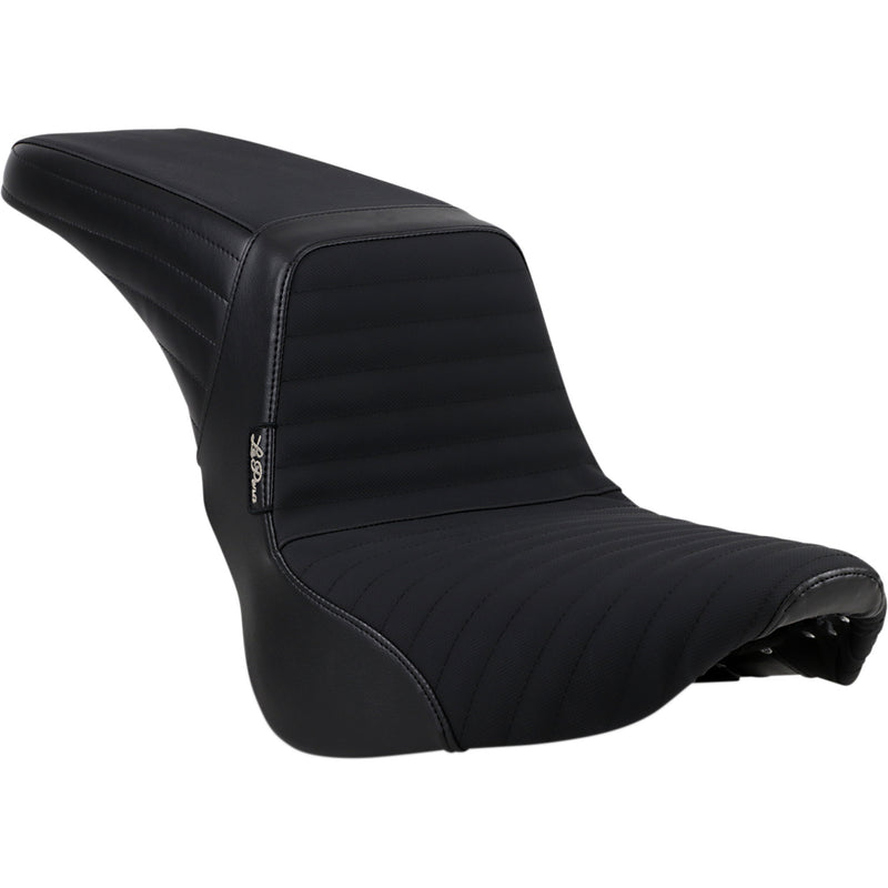 (OPEN BOX) LePera Kickflip Seat - LYR-590PTGP For Harley Softail 2018-2023