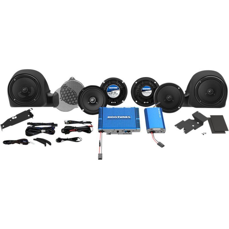 Hogtunes QC Ultra 6-RM Speaker And Amplifier Kit For Harley Touring 2014-2024