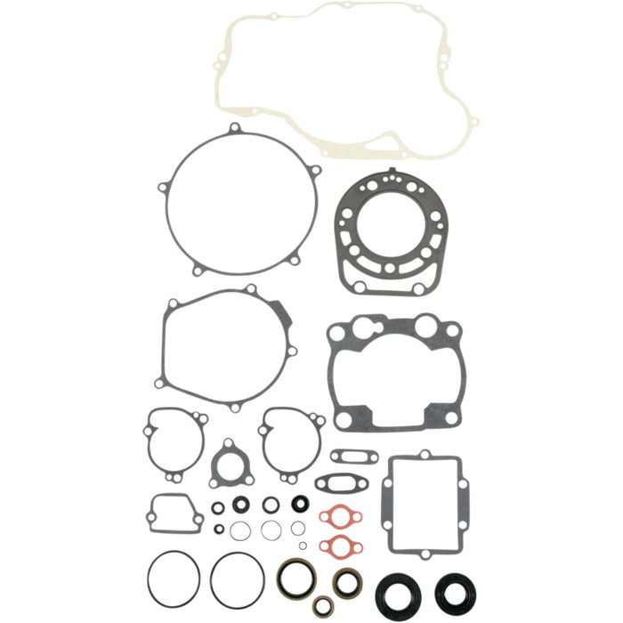 MOOSE OFFROAD M811454 811454MSE Complete Gasket and Oil Seal Kit Motor Gasket Kit with Oil Seal - Kawasaki