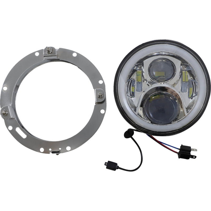 Custom Dynamics ProGLOW™ Headlamp - PG-7-13-C For Harley Motorcycles 1994-2016