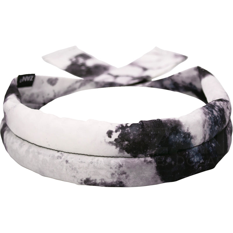 ZAN HEADGEAR 2504-0571 DC153 Cotton Cooldanna® black/white - tie dye
