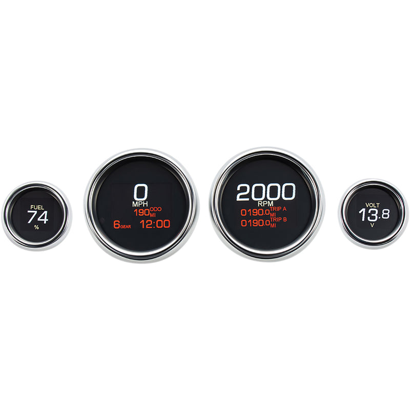 Dakota Digital Gauge Kit - MLX-8496 For Harley Touring 1996-2003