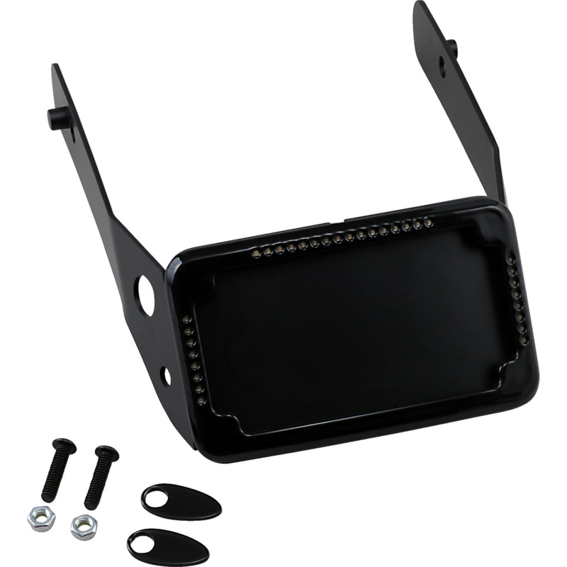 Cycle Visions Slick Signals Mount - CV4651B For Harley Dyna Wide Glide 2010-2017