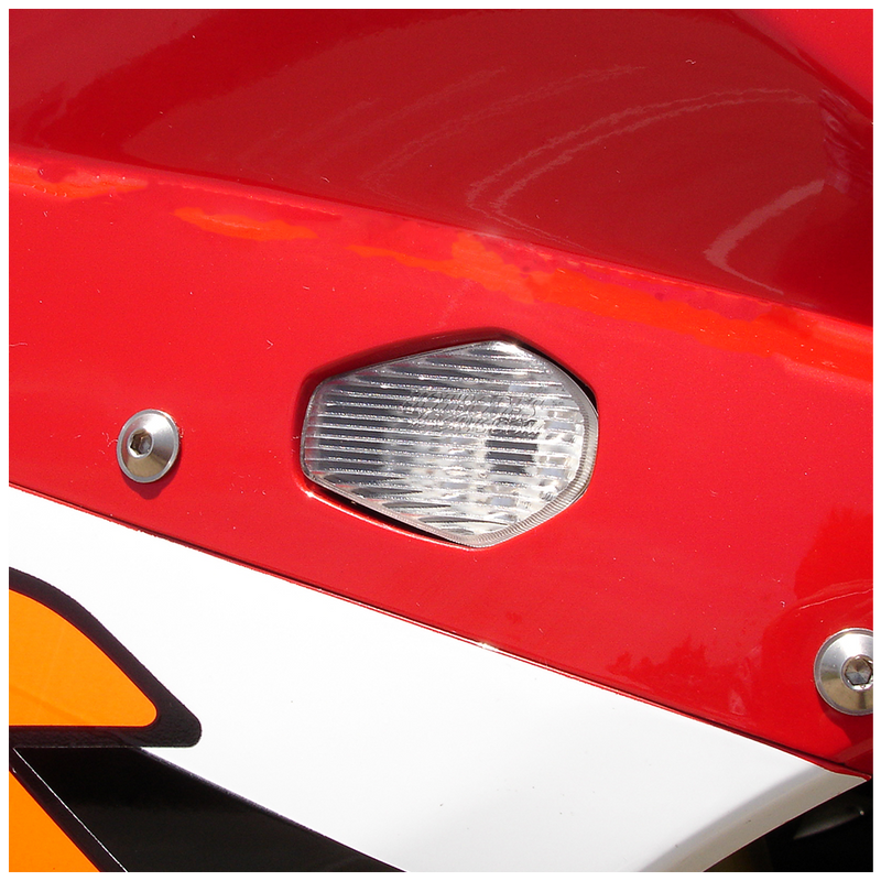 Hot Bodies Flush Mount Signal TS Clear - S04GS-SIG-CLR Suzuki 1000 / 600 / 750 2003-2005