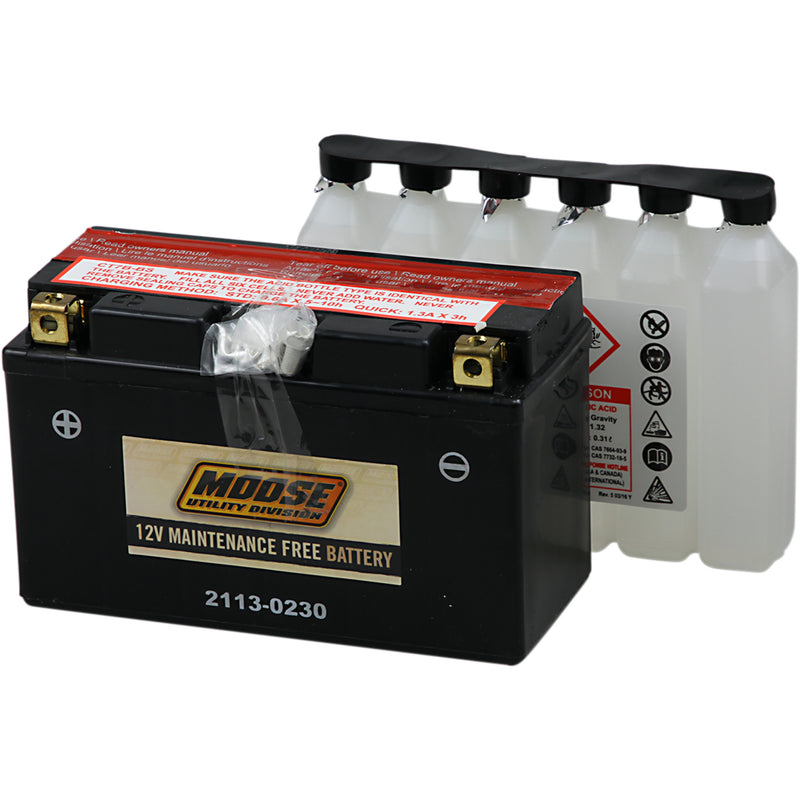 Moose Offroad YT Battery - MT7B-BS Yamaha ATVs 2004-2009