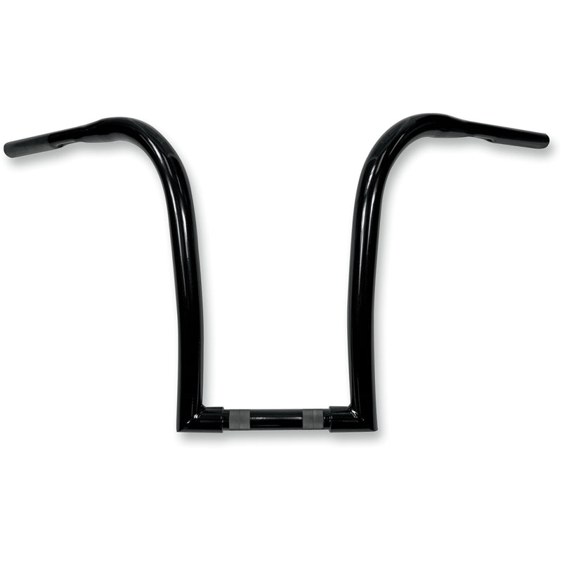 LA CHOPPERS 0601-4042 LA-7341-14B Nice Curves Ape Hanger Handlebar - 1-1/4" Diameter - 14" Rise - Black