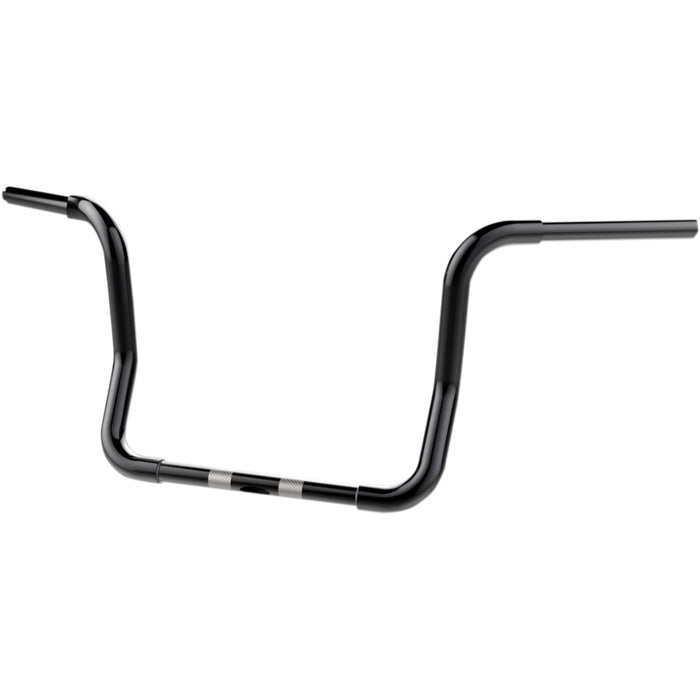 KHROME WERKS 0601-2848 300871 1-1/4" Bobber Ape Hanger Handlebar — Ape Hanger/Bagger/Bobber Ape - TBW - 12" - Black