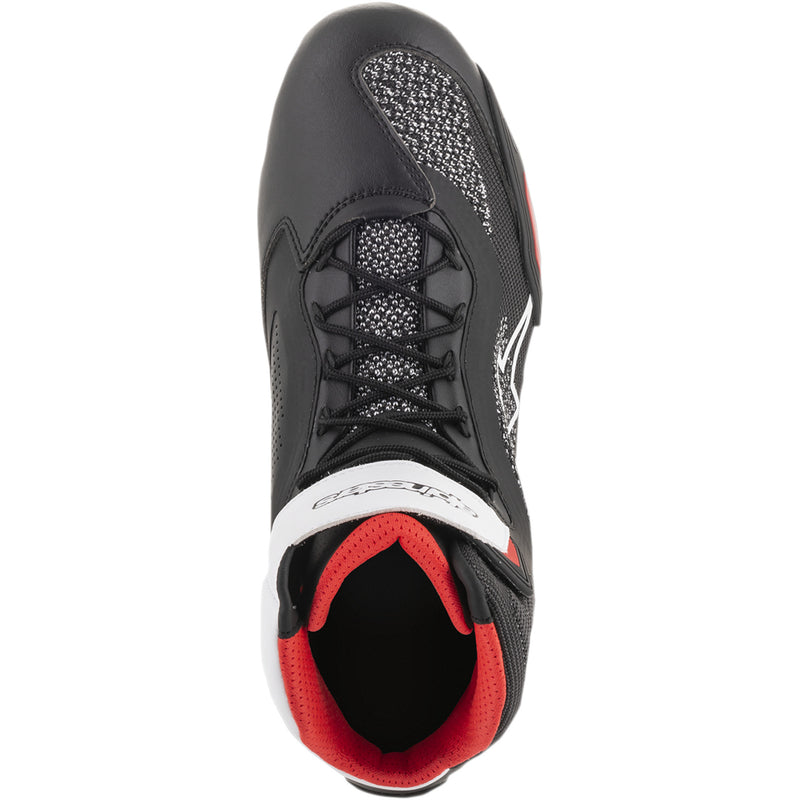 ALPINESTARS Faster-3 Rideknit® Shoes Black/White/Red - US