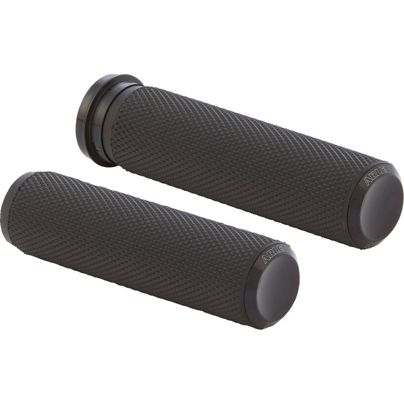 Arlen Ness Knurled Grips - 07-325 For Harley Motorcycles 1976-2022