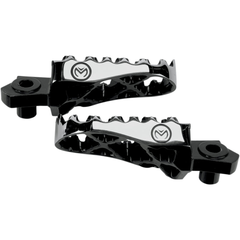 Moose Offroad Hybrid Footpegs - STRMZ-10 Suzuki RMZ 250 / RMZ 450 2010-2025