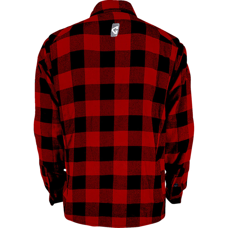GERBING HEATED CLOTHING 7 V Battery Flannel Shirt Red/Black