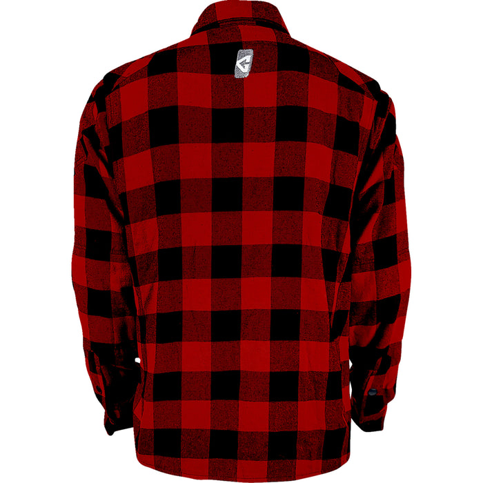 GERBING HEATED CLOTHING 7 V Battery Flannel Shirt Red/Black