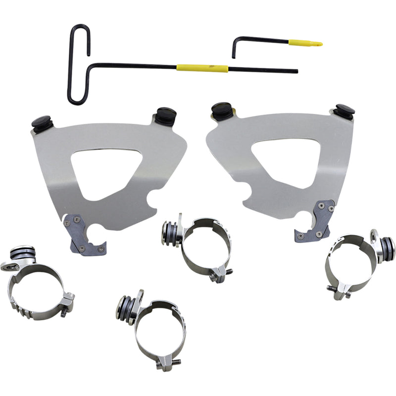 Memphis Shades Gauntlet Mounting Kit - MEK2057 For Harley Sportster Forty-Eight 2016-2022
