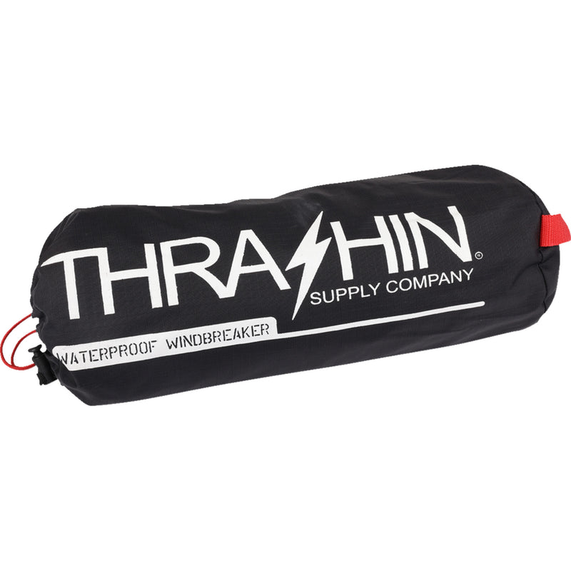THRASHIN SUPPLY CO. Mission Waterproof Rain Jacket WP - Black/Gray
