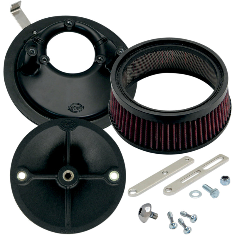 S&S Cycle Super Stock Stealth Air Cleaner - 170-0176 For Harley Motorcycles 1957-1992